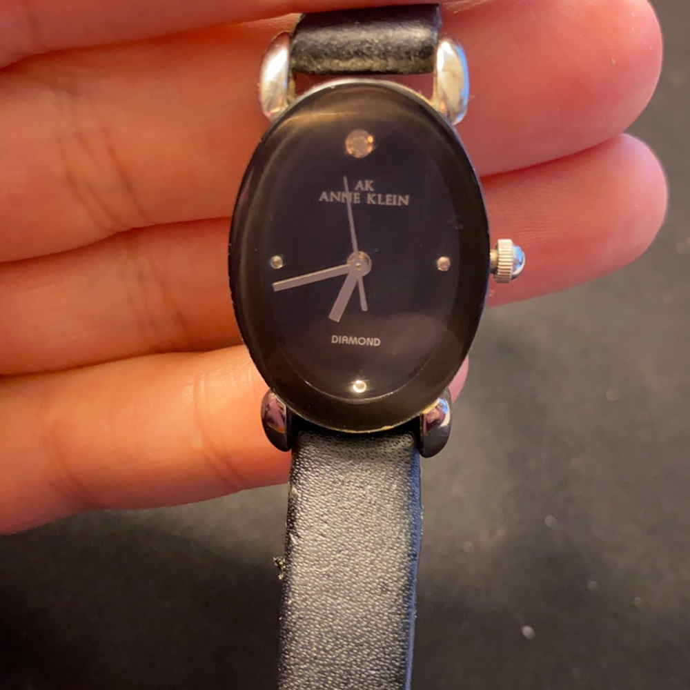 Anne Klein diamond watch